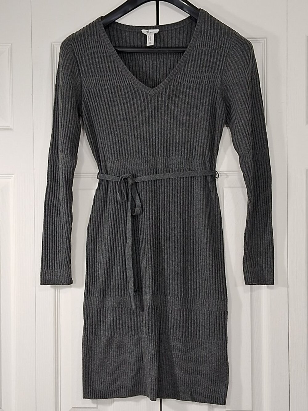 Thyme Maternity Sweater Dress Ribbed